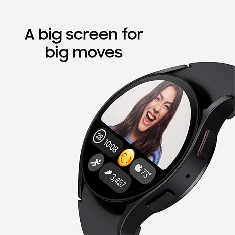 SAMSUNG Galaxy Watch 6 44mm Bluetooth Smartwatch Biggest Screen, US Version, Graphite