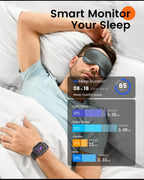 Smart Watch for Men for iPhone&Android: 100 Day+Battery Life, Smart Watch(Answer/Make Calls)