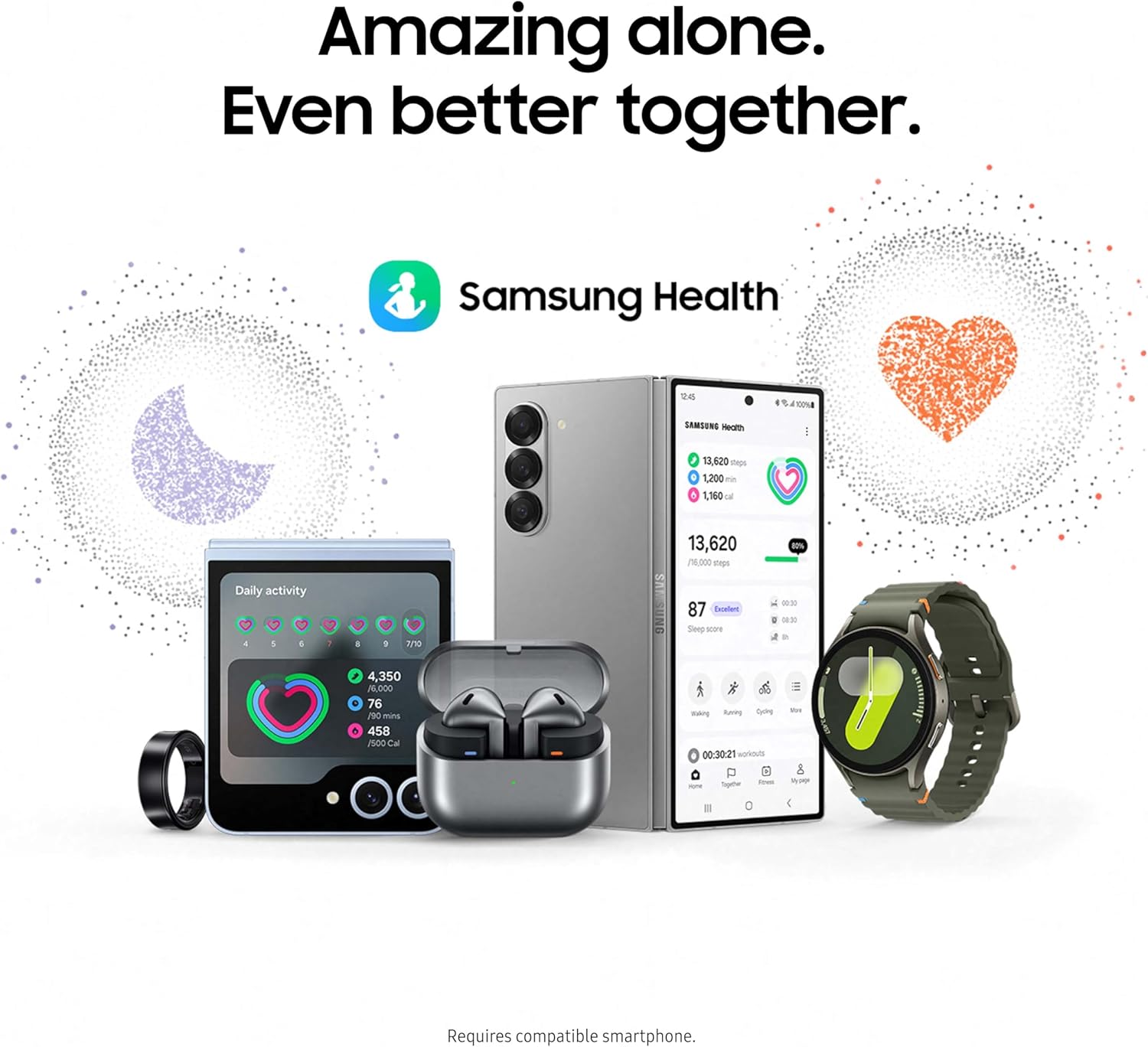 Samsung Galaxy Watch 7 (40mm, Bluetooth) – AI Smartwatch with Energy Score & Wellness Tips